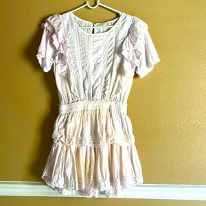 LoveShackFancy Natasha Mini Dress